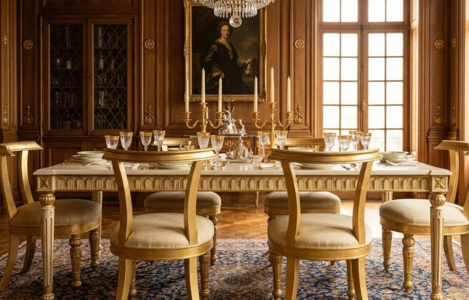 Palace of Versailles Dining Table Set