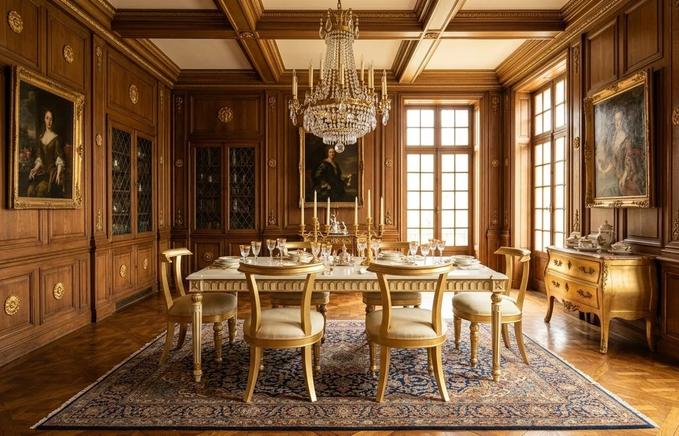 Palace of Versailles Dining Table Set