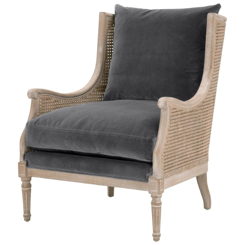 RECLAIMED RATTAN ARMCHAIR