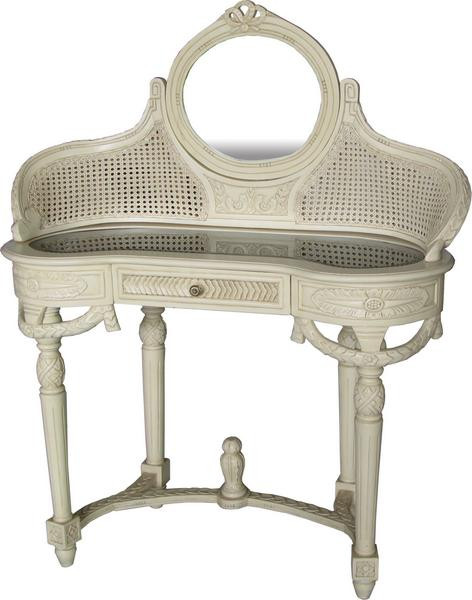 Louis XVI Rattan Wing Bedroom set