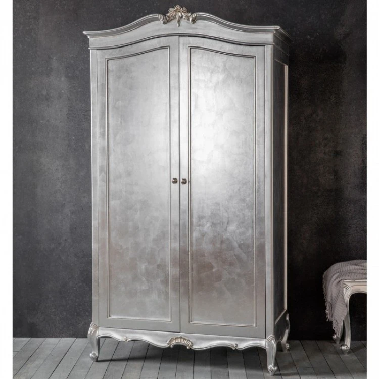 CHIC FRENCH ARMOIRE, WEATHERED