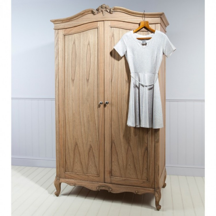 CHIC FRENCH ARMOIRE, WHITE