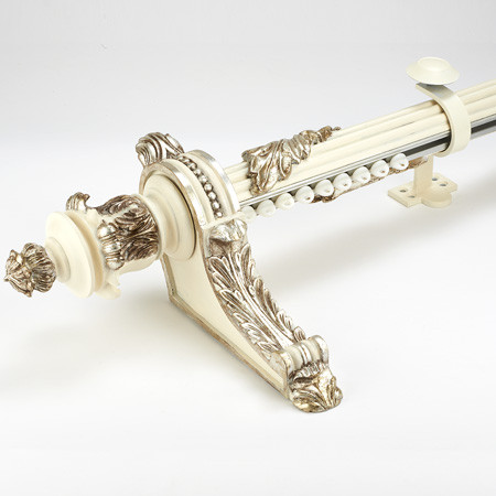 Wood Poles & Finials....Traditional Collection