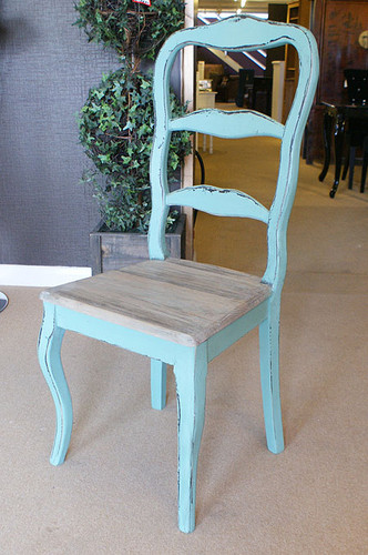 Shabby chic kitchen chairs sale