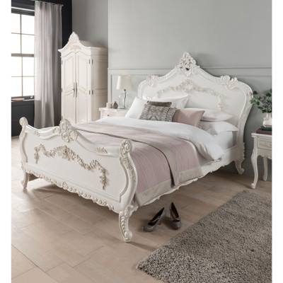 WHITE SHABBY CHIC BEDROOM SET