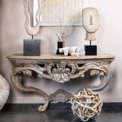 LOUIS XV RUSTIC CONSOLE TABLE