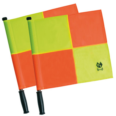 touchline assistant referee flags