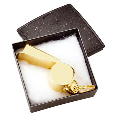 Commemorative Gold "Mundial" Metal Whistle
