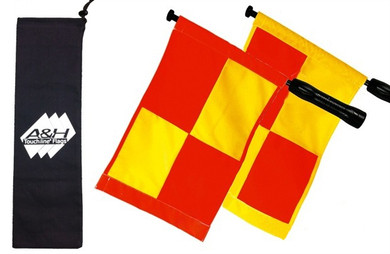 touchline assistant referee flags