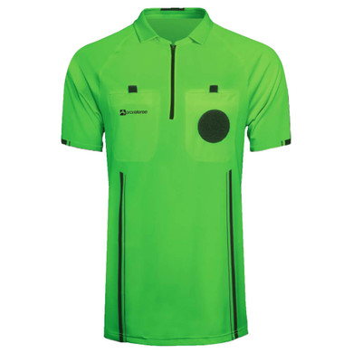 Soccer Referee Jersey Short Sleeve (Green) 