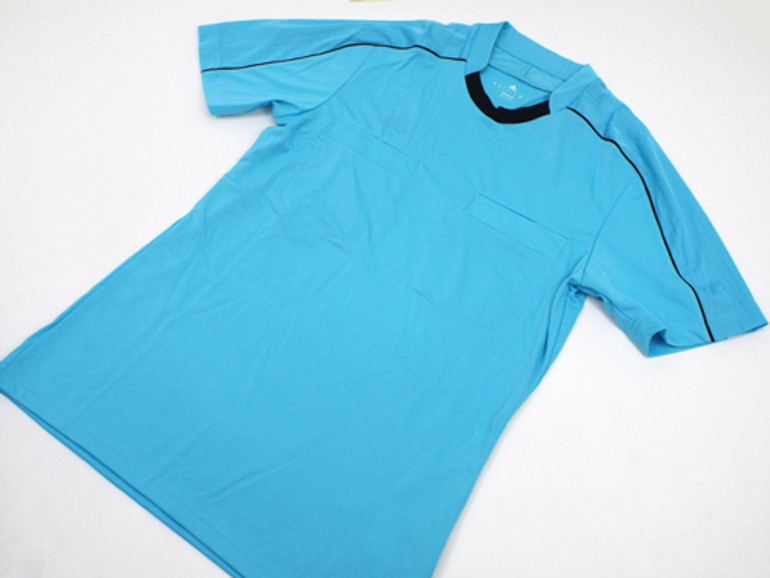 2016 Adidas Referee Jersey Short Sleeve (Blue Glow)