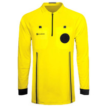 Soccer Referee Jersey Long Sleeve (Yellow) 