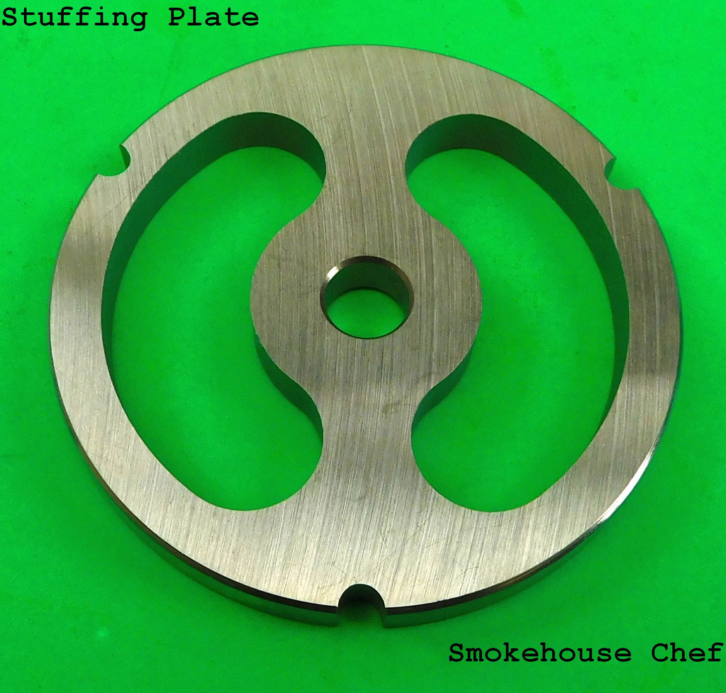 Size # 32 Kidney Plate for sausage stuffing meat grinders spacer disc
