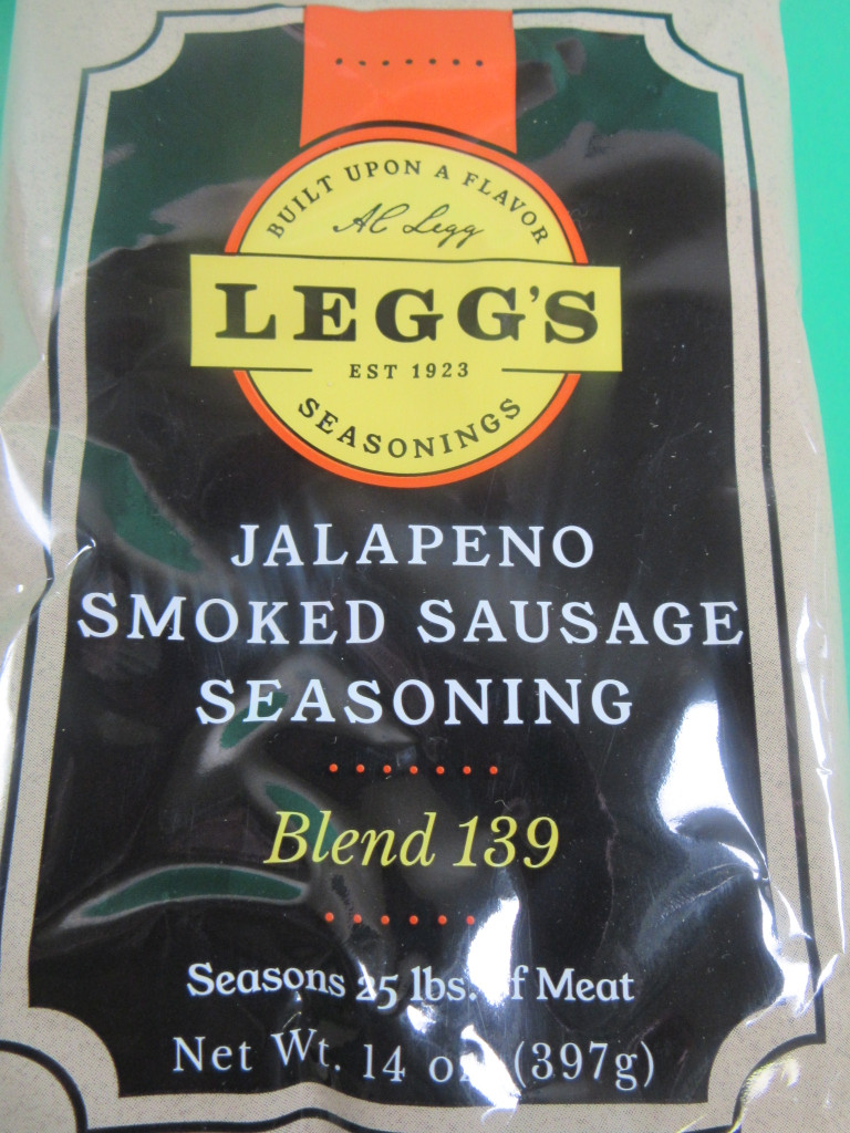 JALAPENO SMOKED LINKS Sausage Seasoning 50 lb w/Cure for Deer Elk Moose Pork etc