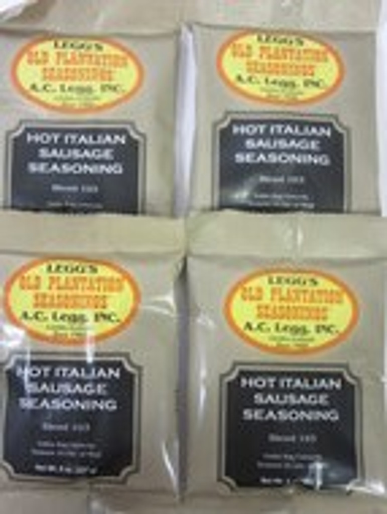 HOT ITALIAN Sausage Seasoning for 100 Lbs of Links or Ground *Favorite ...