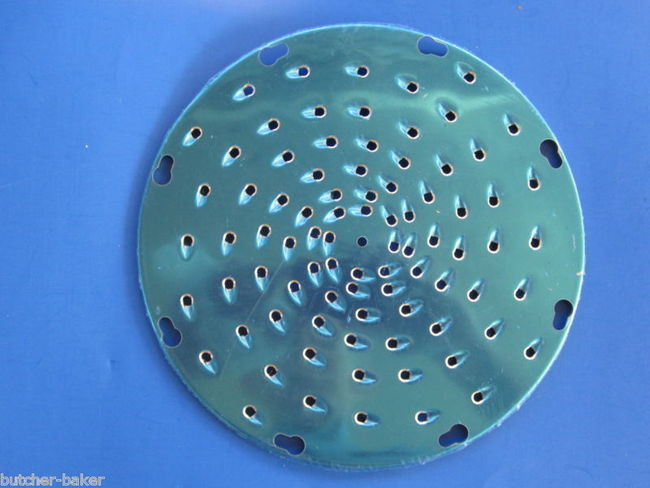 3/16" Cheese Vegetable Grater Shredder Disc for Hobart Pelican Head mixer etc