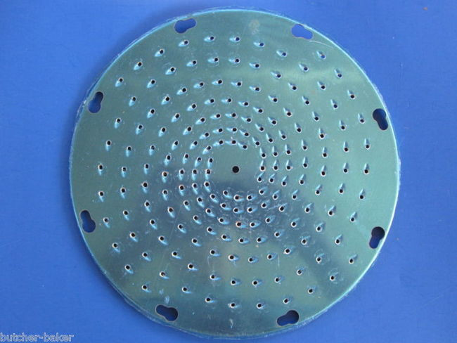 3/32 Vegetable Cheese Grater Shredder Disc for Hobart Pelican Head Chopper