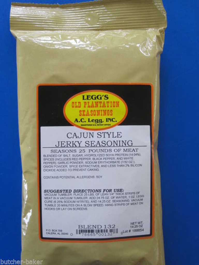 *NEW* Cajun style Jerky Seasoning for 50 LBS of Homemade Venison Beef Deer Elk