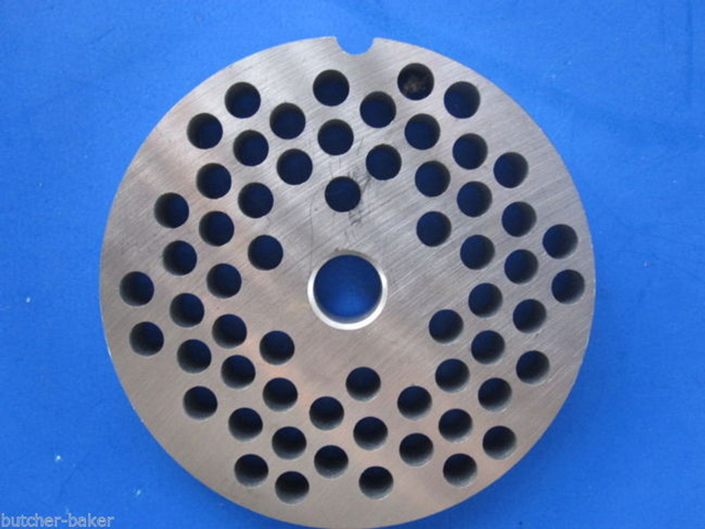#22 4 pc SET Meat Grinding plates discs Sausage Kidney disc for Hobart Torrey 22