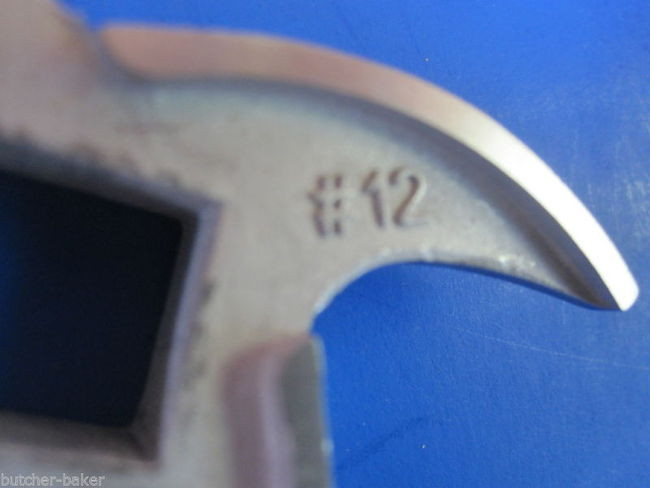 #12 x 1/8" PLATE & SWIRL KNIFE S/S Meat Grinder SET