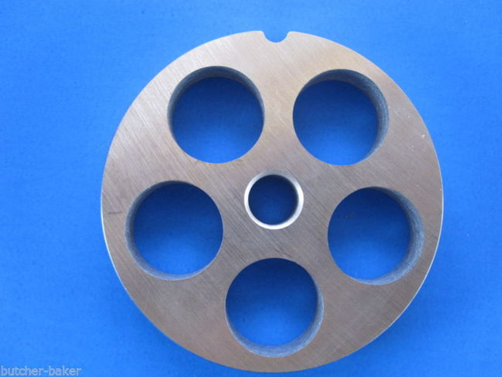 #12 SET (5) plates disc for Hobart LEM Cabelas Enterprise Meat Grinder Chopper