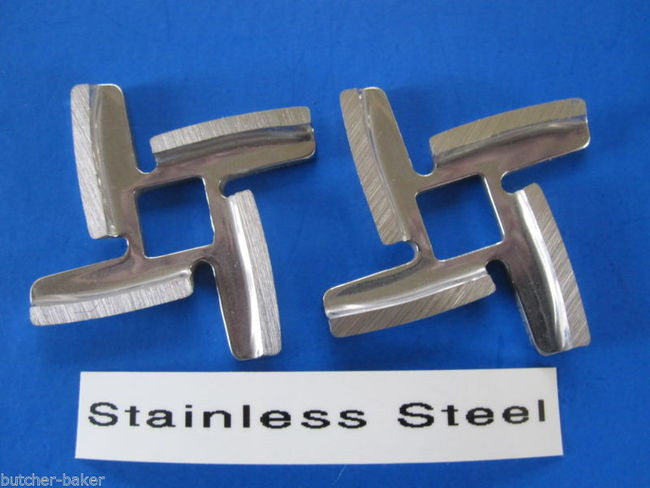  *TWO* SUPER SHARP KNIVES for Waring Pro MG 100