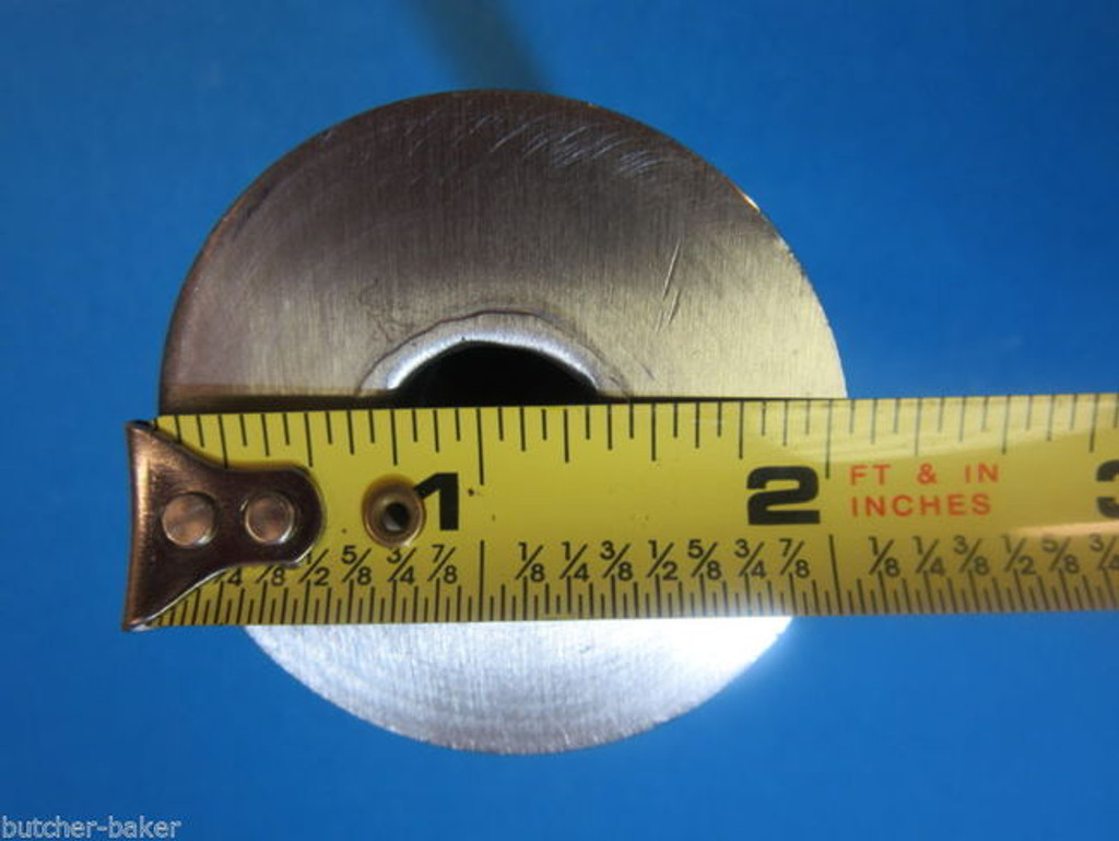 THE BEST Sausage Stuffing Horn Tube 1/2" (13 mm)  for Manual Stuffer STAINLESS STEEL.  2" base