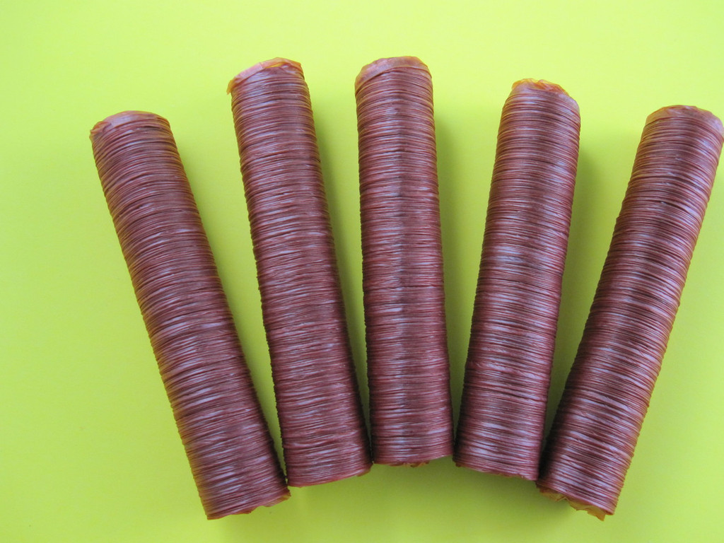 5-Pack 17mm collagen casings for snack sticks.  