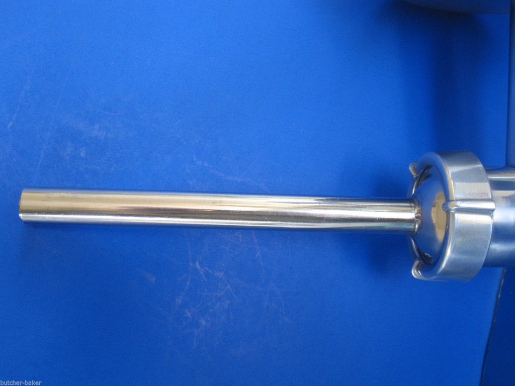 Sausage stuffer tube for the KitchenAid KSMMGA meat grinder. 3/4
