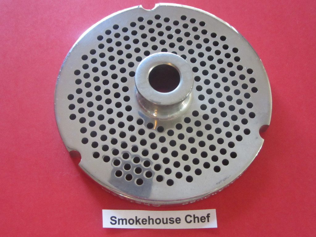  #32 x 1/8" (3mm) FINE GRIND MEAT w/HUB Meat Grinder Plate ITALY