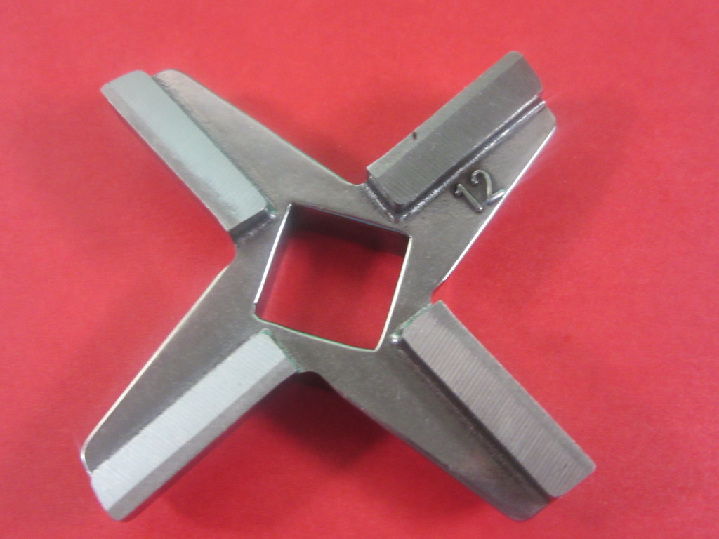 ITALY  size #12 Heavy Duty meat grinder knife