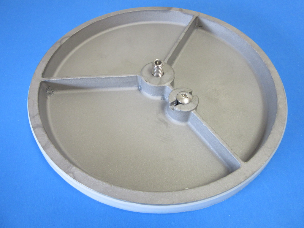 Replacement plunger assembly for large Sausage Stuffer  8 1/2" diameter