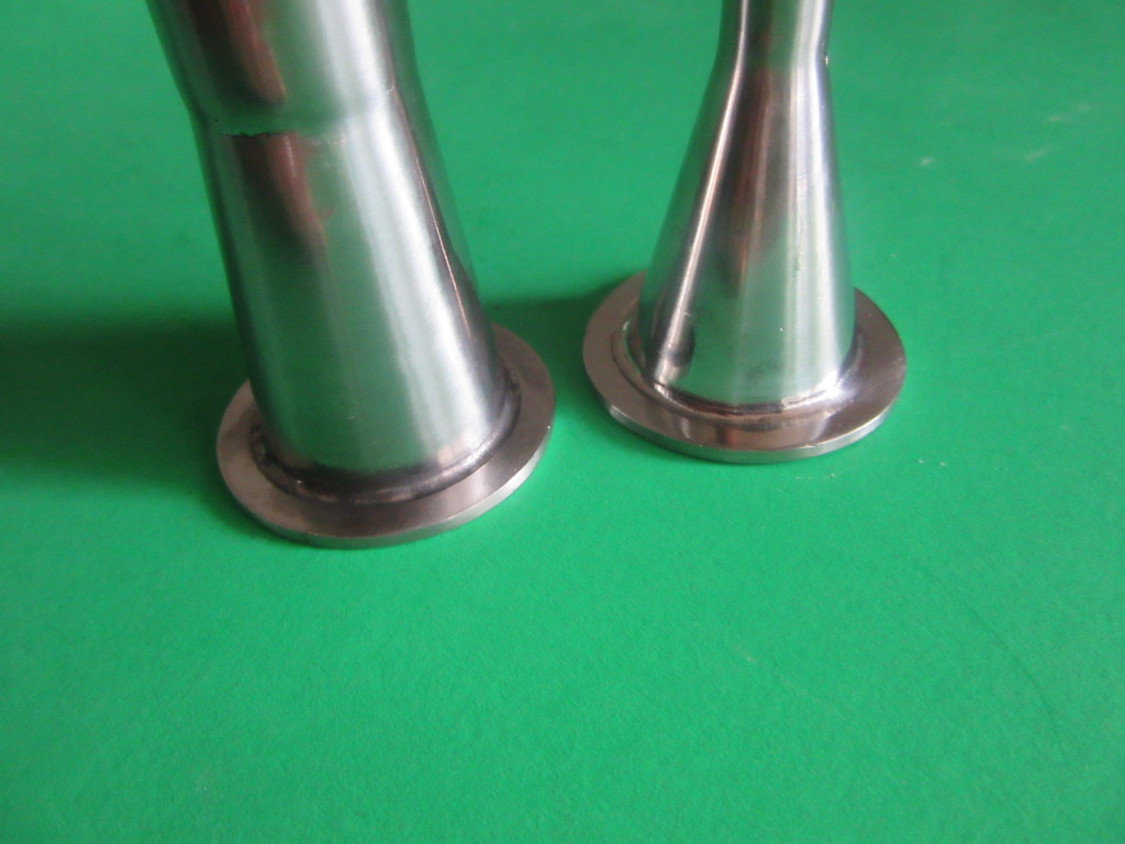 COMBO SET**  12" EXTRA LONG Sausage Stuffing Horn Tube 3/8" & 3/4" for Enterprise cast iron stuffer