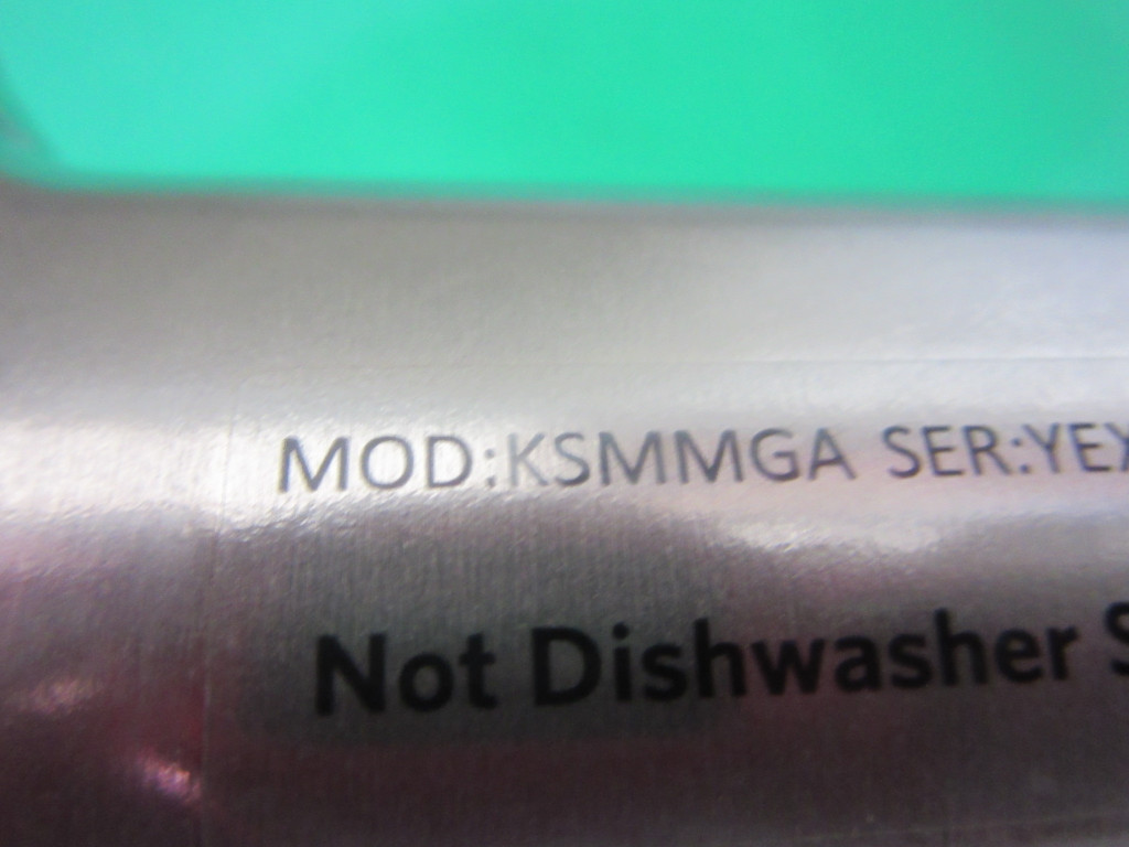 NEW ITEM.  1/8" FINE GRIND HOLES for KitchenAid KSMMGA meat grinder