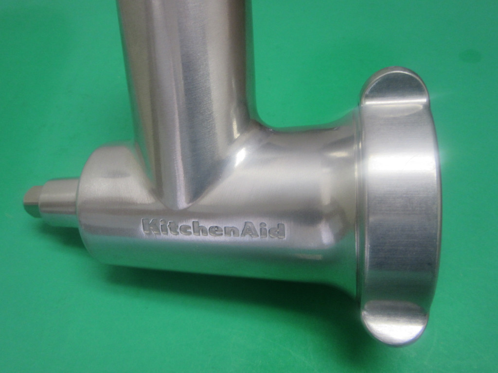 NEW ITEM.  1/8" FINE GRIND HOLES for KitchenAid KSMMGA meat grinder