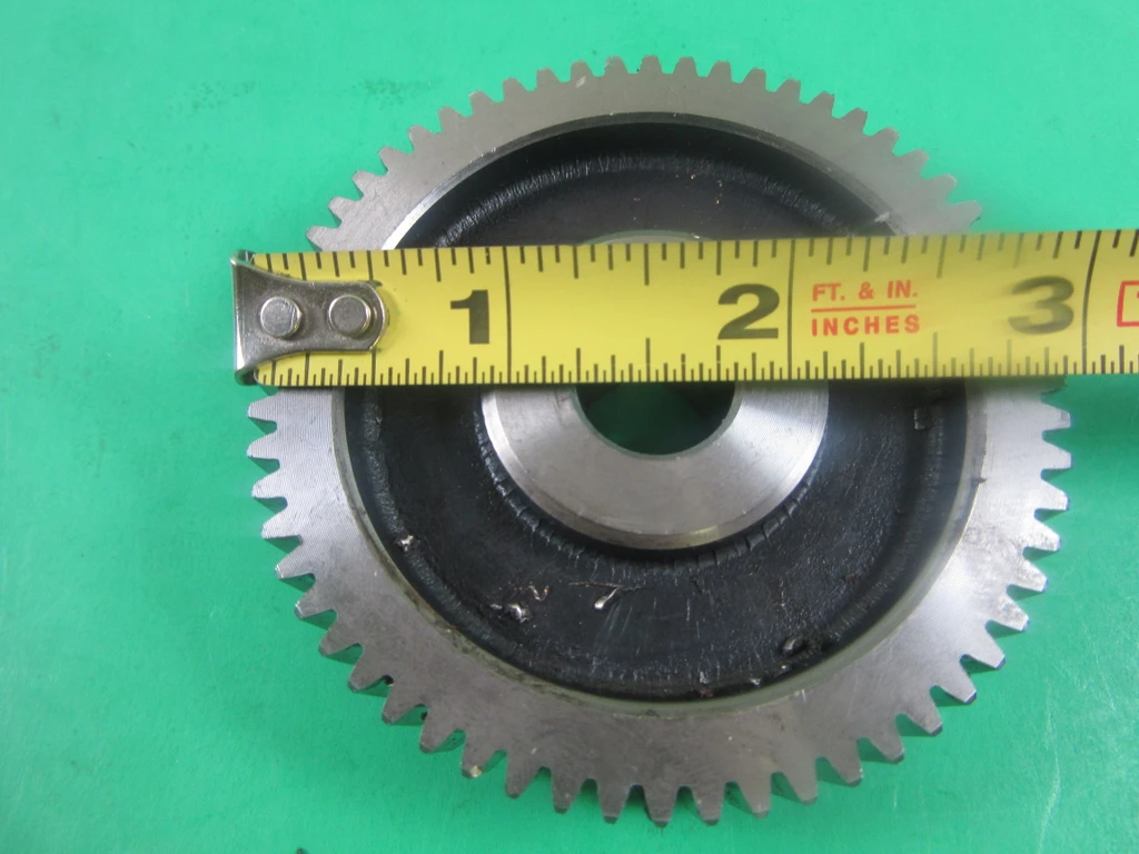 Round Gear Drive for manual or electric sausage stuffer. 