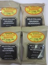 MILD Italian Sausage Seasoning for 100 Lbs of meat venison pork beef link or pan