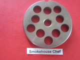  #12 x 1/2" (12mm) Sausage Grind holes meat grinder disc plate  MADE IN ITALY