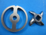 #5 Meat Grinder Kidney plate AND KNIFE for Chefs Choice & Smokehouse Chef #5 Meat Grinder Kidney plate AND KNIFE for Chefs Choice & Smokehouse Chef