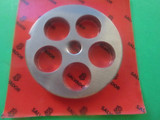 #12 x 3/4" (20mm) LARGE Grind holes meat grinder disc plate  MADE IN ITALY