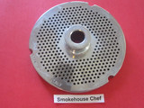 #32 x  (2mm) MINCED MEAT w/HUB Meat Grinder Plate ITALY