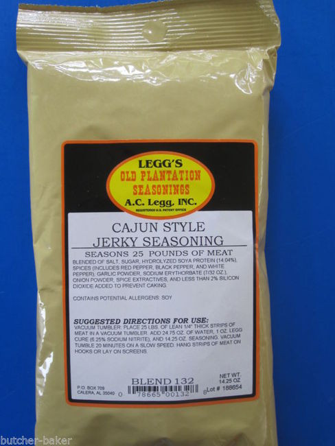AC LEGG's Sausage & Jerky Seasonings Jerky Seasoning Page 1