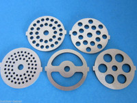 Complete 6 pc. SET Meat Grinder plate disc knife for electric Rival Sunmile Deni