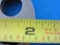 Meat Grinder plate disc die for electric Waring Pro & Deni w/ 3/16" BURGER holes