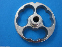 #22 3-Pc. SET w/ HUB Meat Food Grinder Plates Hobart Cabelas LEM Weston