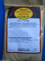 HOT PORK Breakfast Sausage Seasoning Spices for 25 lbs