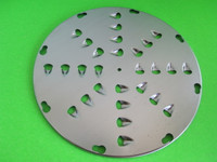 6 DISCS Food Grater cheese Shredder for Hobart Pelican Head