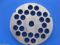 #32 1/2" (12mm) STAINLESS Meat Grinder Plate for Hobart 4332 4532 LEM  more