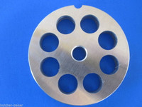 #22 x 5/8" holes STAINLESS Meat Food Grinder Plate Disc Hobart TorRey LEM etc