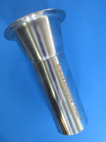 #22 x 2" Electric Meat Grinder Freezer Bag Stuffing Tube & Burger size disc